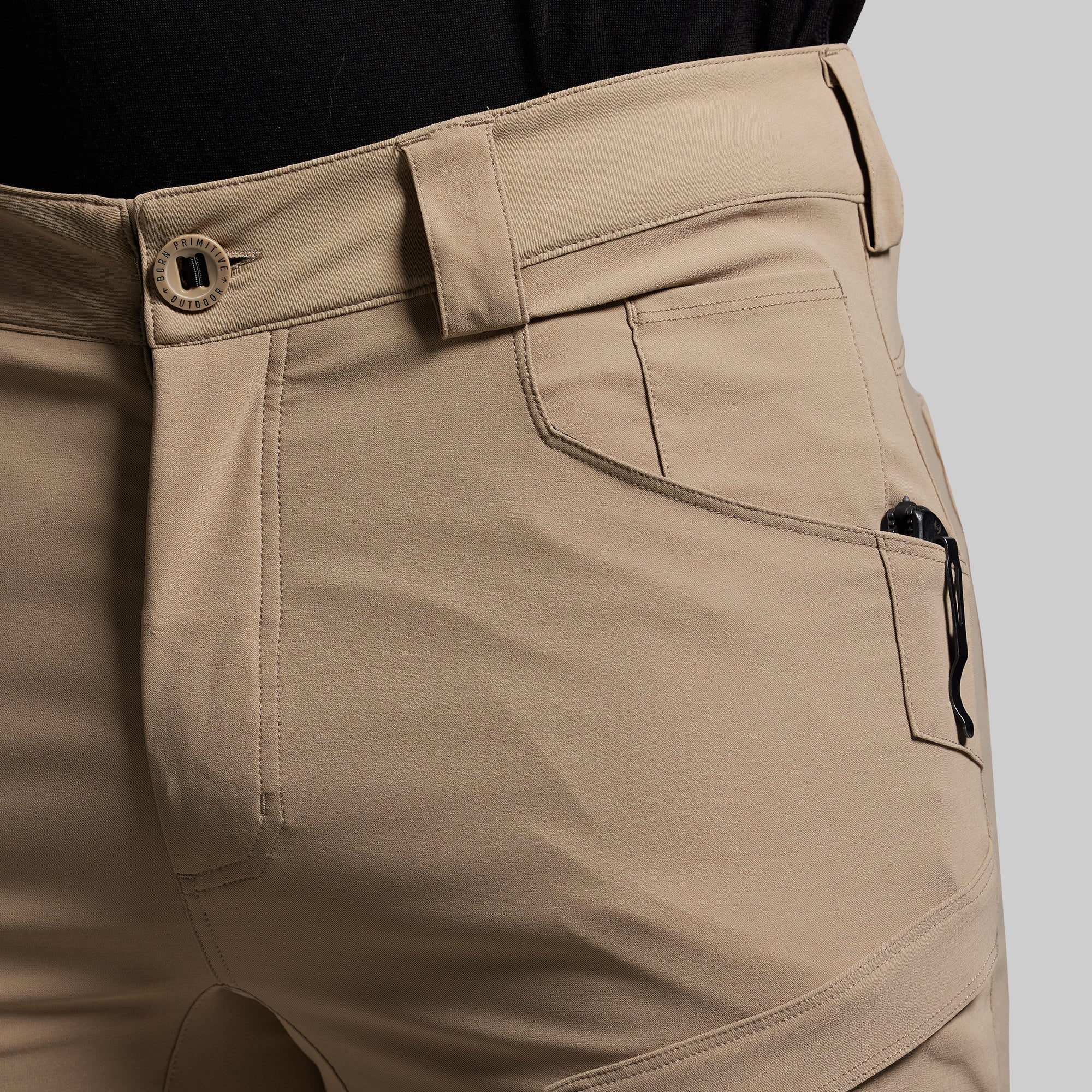 Men's Outdoor Hiking Pants - Lightweight Quick-Dry Tactical Pants for Camping & Hiking (Desert Tan) - Perfect for Adventure Travel & Outdoor Activities