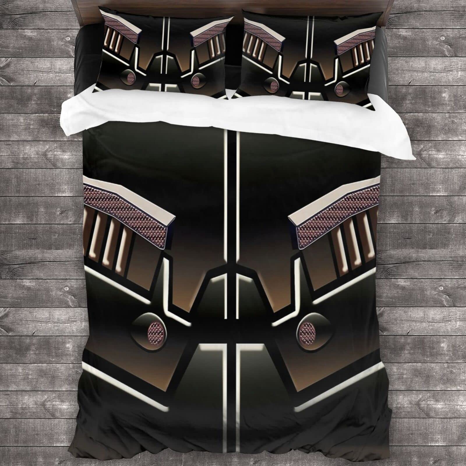 Loki's Muzzle 3-Piece Twin Size Quilt Set - Lightweight Microfiber Comforter, Bedspread & Pillowcases - All Season Bedding for Kids, Teens & Adults - Perfect for Bedroom Decor, Dorm Room Essentials & Cozy Home Styling