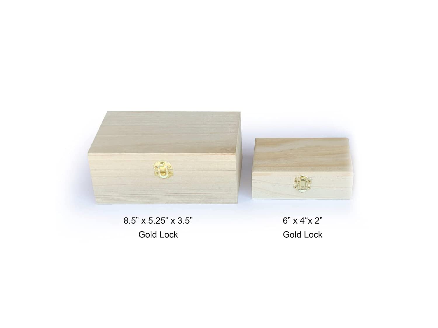 Personalized Wooden Flower Girl Gift Box for Bridesmaids - Custom Bridal Party Gift Set (8.5