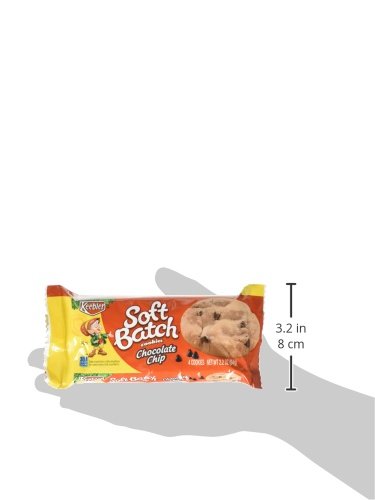 Soft Batch Chocolate Chip Cookies - Individually Wrapped Grab & Go Snacks (Pack of 36) - Perfect for School Lunches, Office Snacks & Road Trips