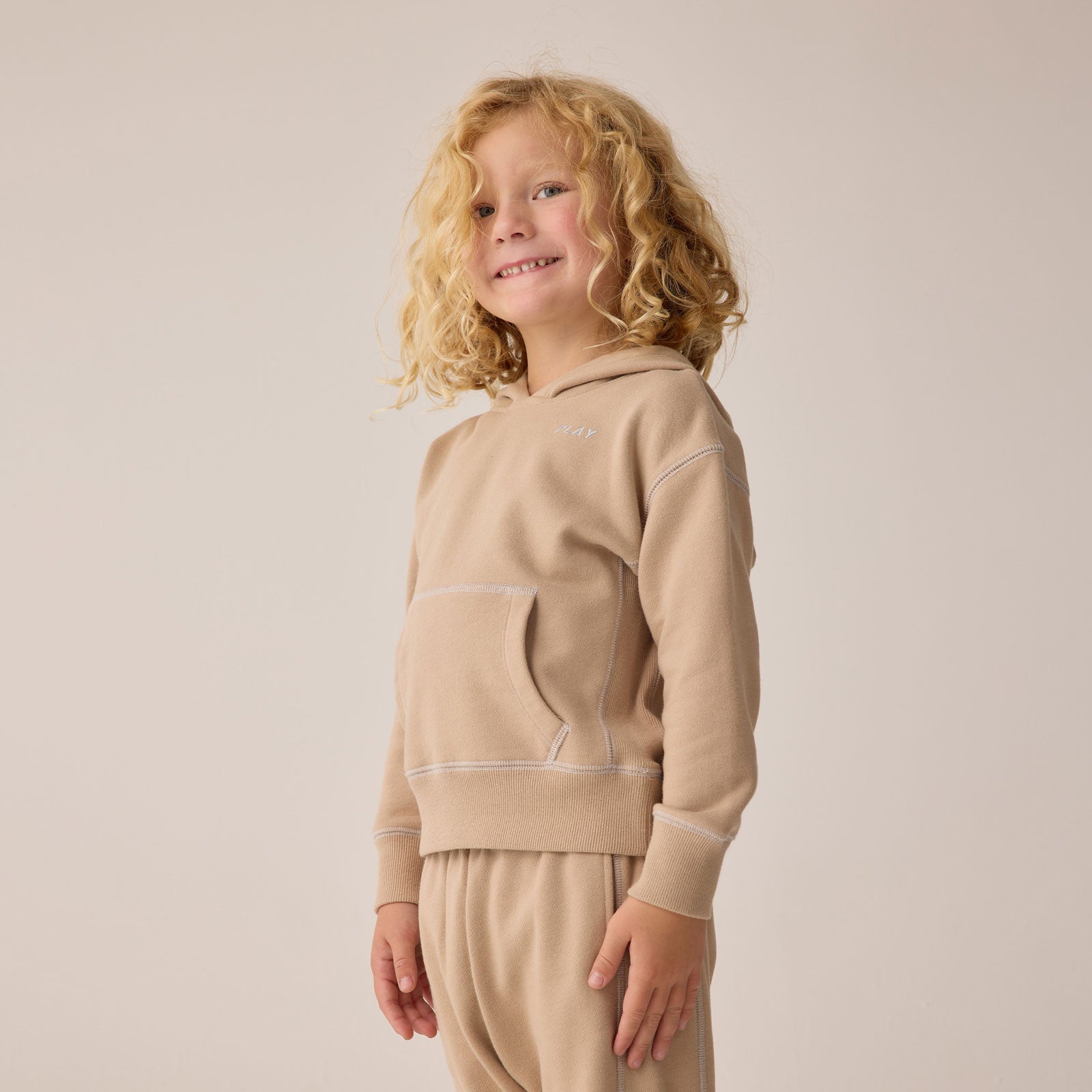 Coast Hoodie for Men & Women - Soft Fleece Pullover with Kangaroo Pocket - Mocha Brown Casual Sweatshirt for Outdoor Activities & Lounge Wear