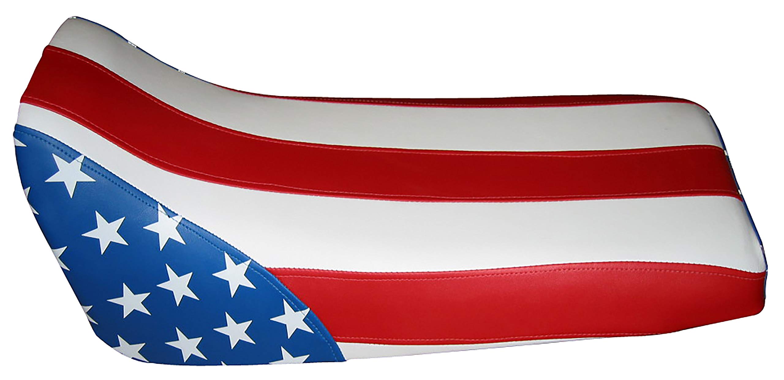 Yamaha Blaster 200 VPS Seat Cover with US Flag Design - Durable ATV Seat Protector for Off-Road Adventures & Trail Riding