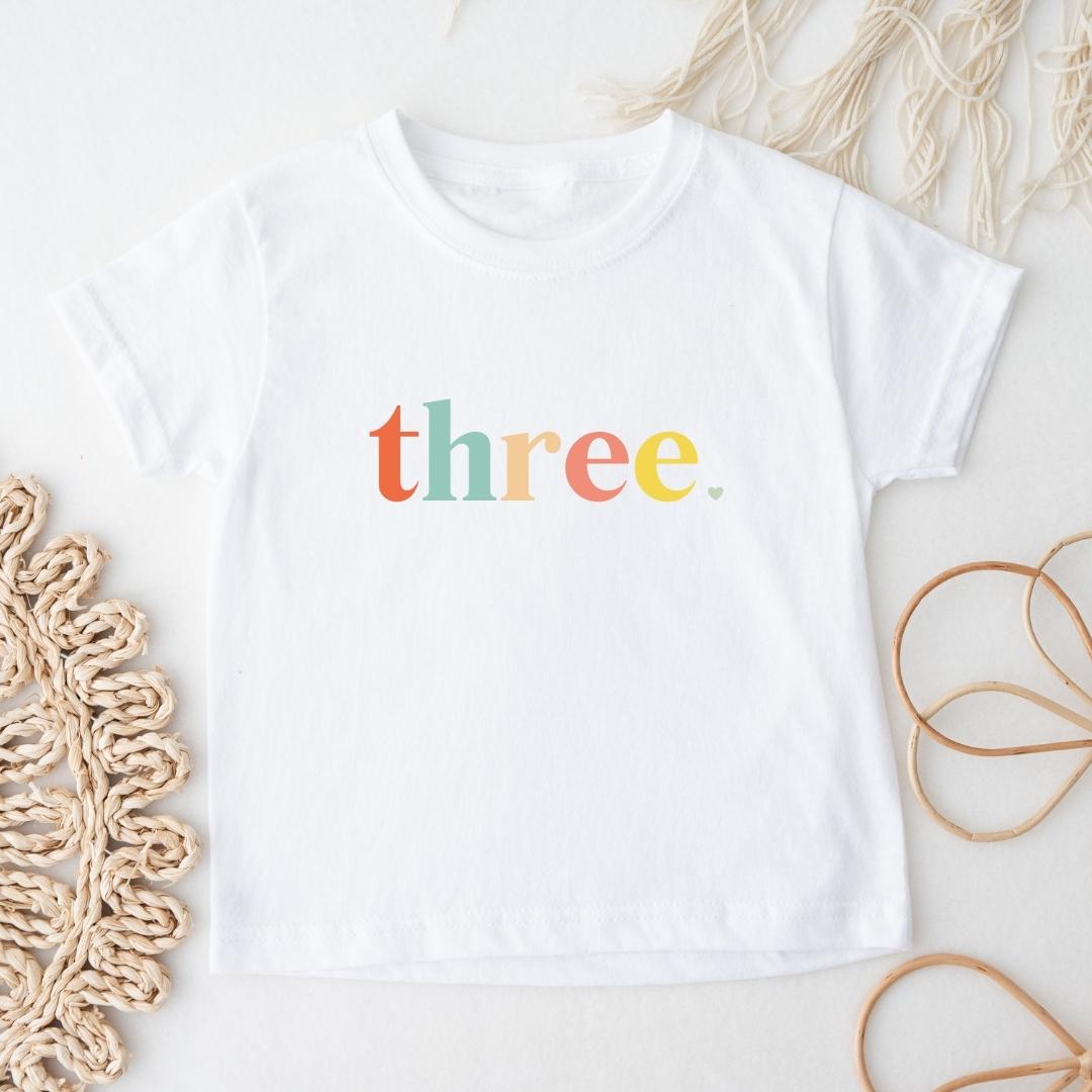Personalized Pastel Birthday T-Shirt - Custom Year & Name - Perfect for Birthday Parties, Gifts & Celebrations