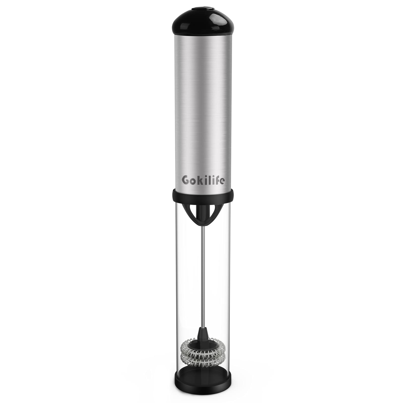 Gokilife Electric Milk Frother Handheld - Mini Foam Maker & Drink Mixer for Coffee, Latte, Cappuccino, Hot Chocolate & Protein Shakes | Perfect for Home, Office & Travel Use
