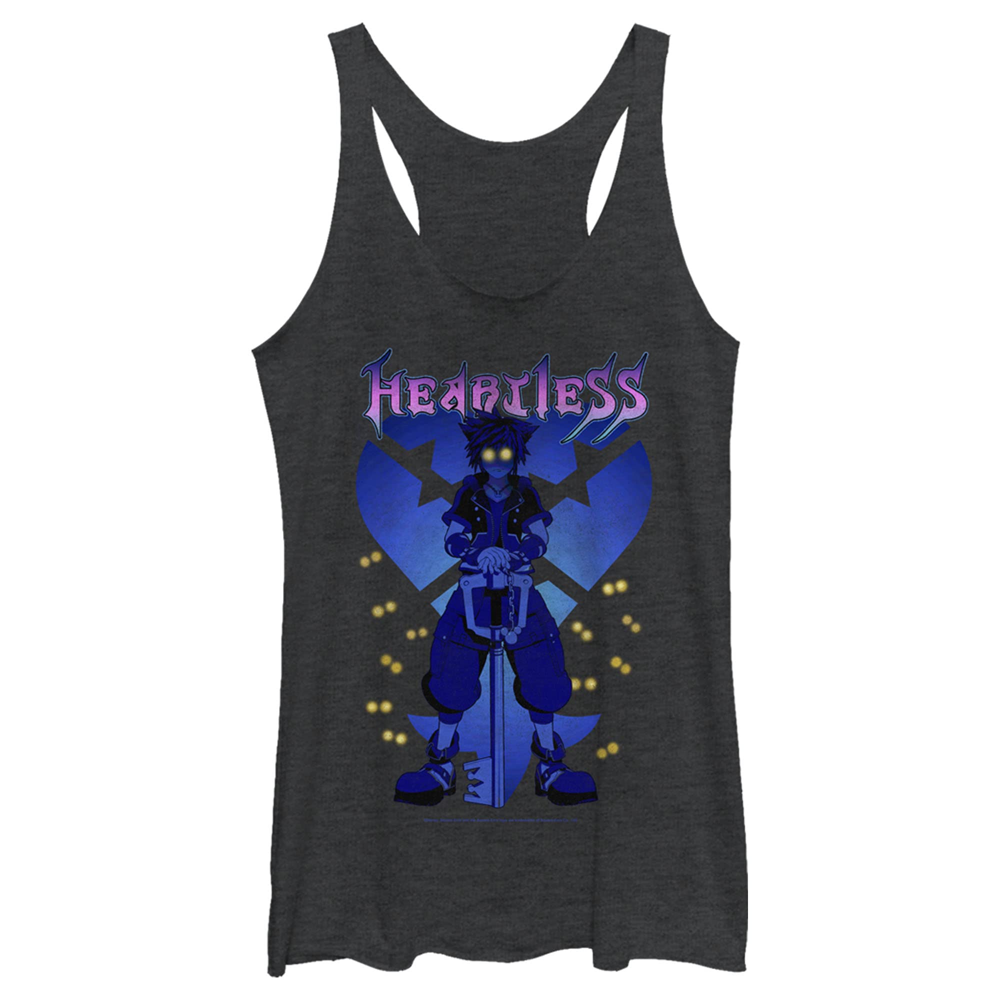 Disney Heartless Racerback Tank Top for Women - Gym & Summer Wear