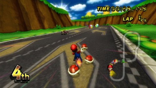 Mario Kart Wii Racing Game with Wii Wheel Bundle - Fun Multiplayer Racing for Nintendo Wii - Perfect for Family Game Nights & Parties