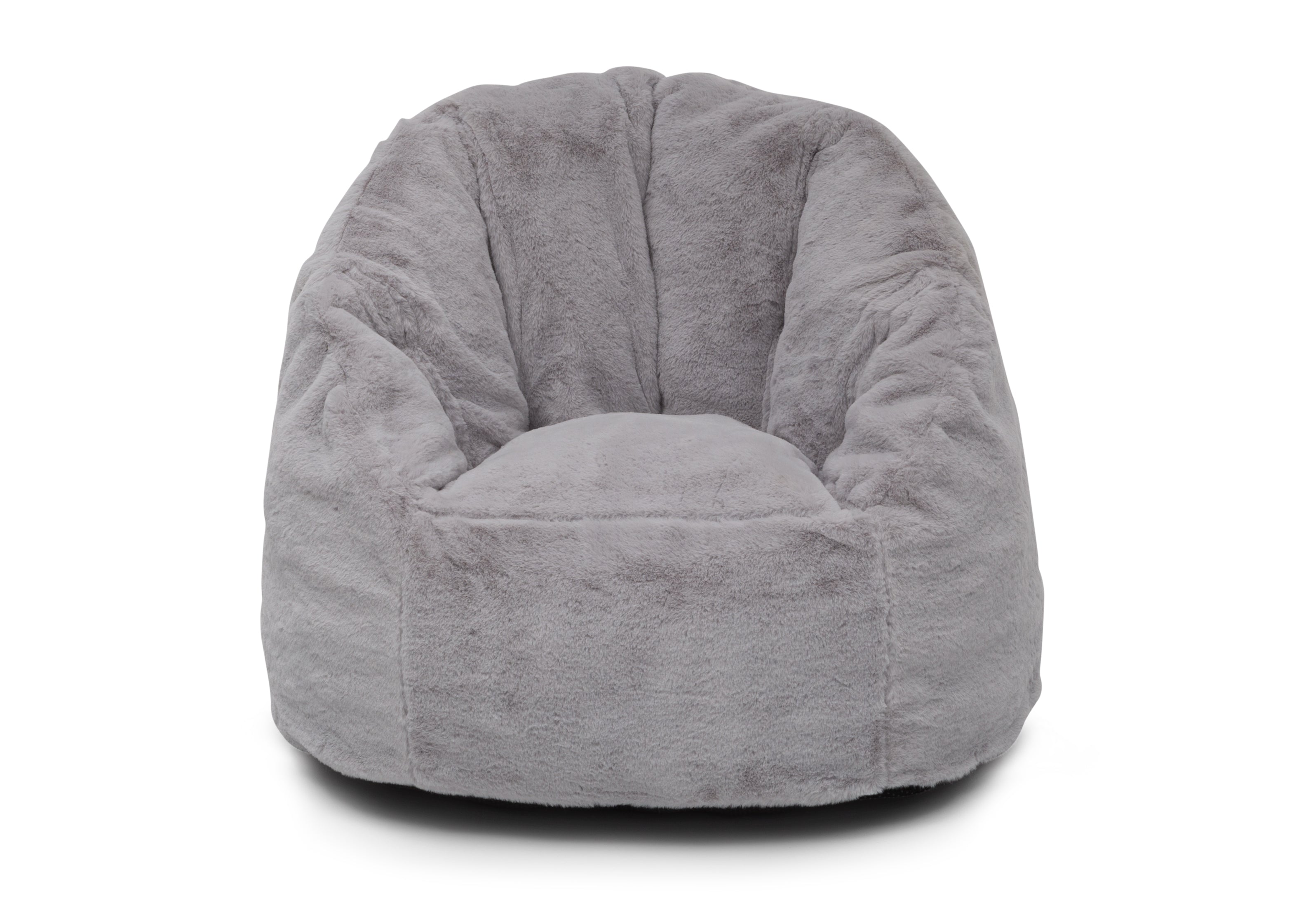 Cozy Fluffy Chair & Bamboo Lap Desk Set for Home Office, Study, or Relaxation - Perfect for Reading, Working, and Lounging