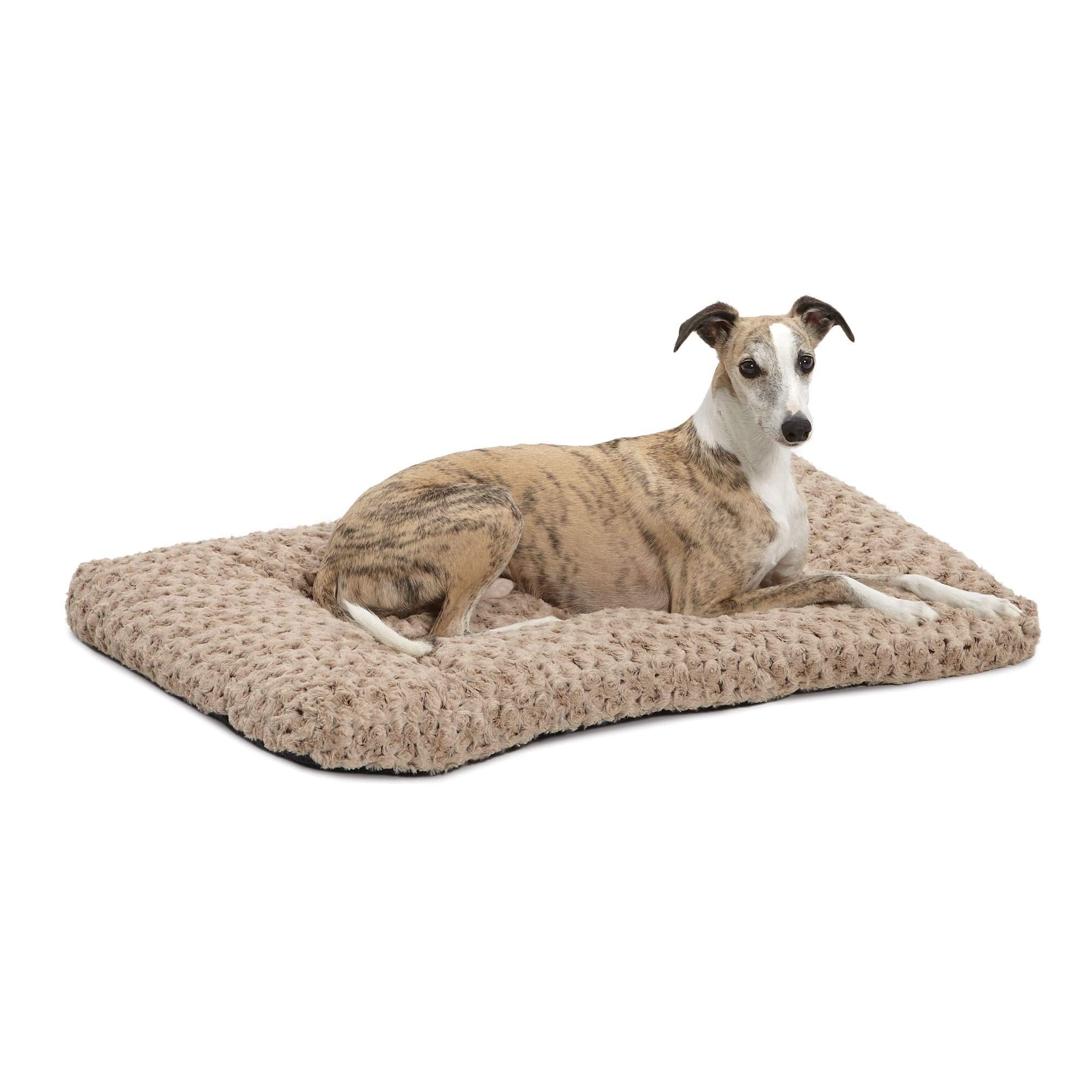 MidWest Homes for Pets Deluxe Orthopedic Dog Bed - Super Soft Plush Pet Bed for Dogs & Cats | Fits Crates & Kennels | Machine Washable | 1-Year Warranty | Perfect for Bedrooms, Living Rooms & Pet Travel