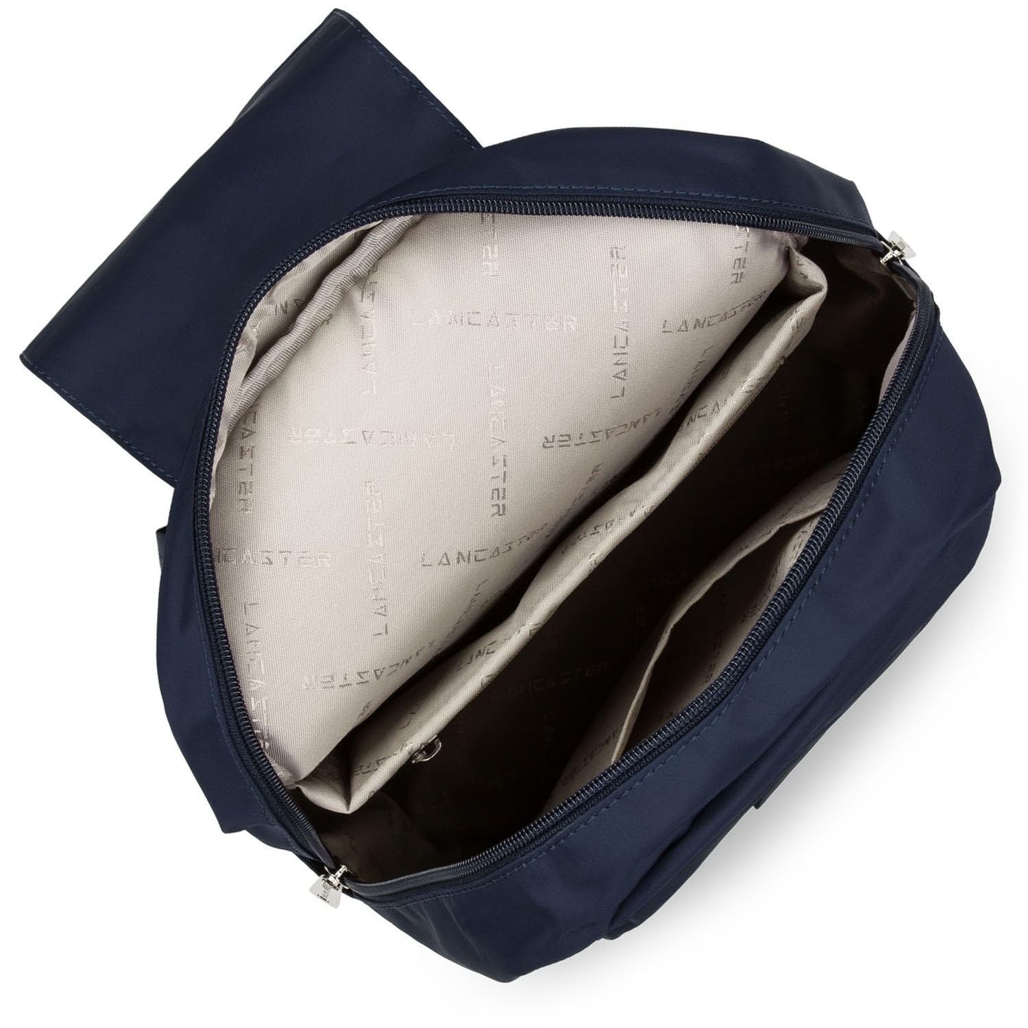Stylish Blue Glossy Backpack for Women & Men - Durable Waterproof Daypack for School, Work, Travel & Outdoor Adventures
