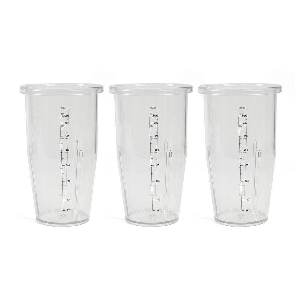 Professional Stainless Steel Milkshake Maker with 3 Speeds - 800ml x3 Cups for Smoothies, Ice Cream & Fruit Blends - Commercial Countertop Blender for Shops, Cafes & Home Kitchens