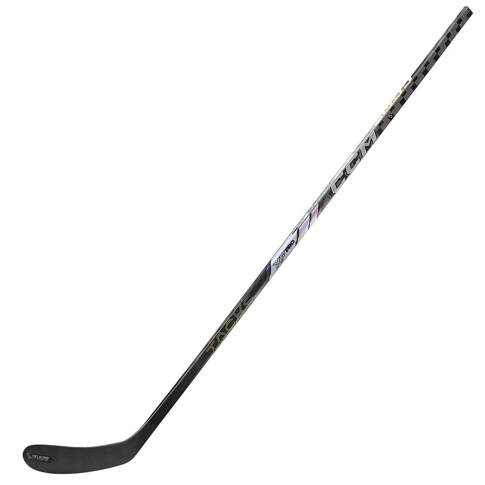 CCM Tacks XF Pro Intermediate Ice Hockey Stick - Lightweight Carbon Fiber for Enhanced Performance - Perfect for Youth & Adult Hockey Players
