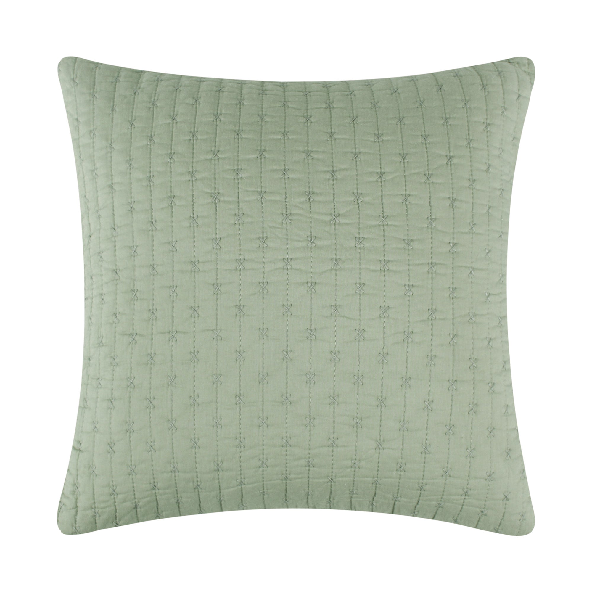 Cross Stitch Square Pillow - Handmade Decorative Cushion Cover for Home Decor, Sofa, Bedroom & Living Room - Perfect Gift for Embroidery Lovers