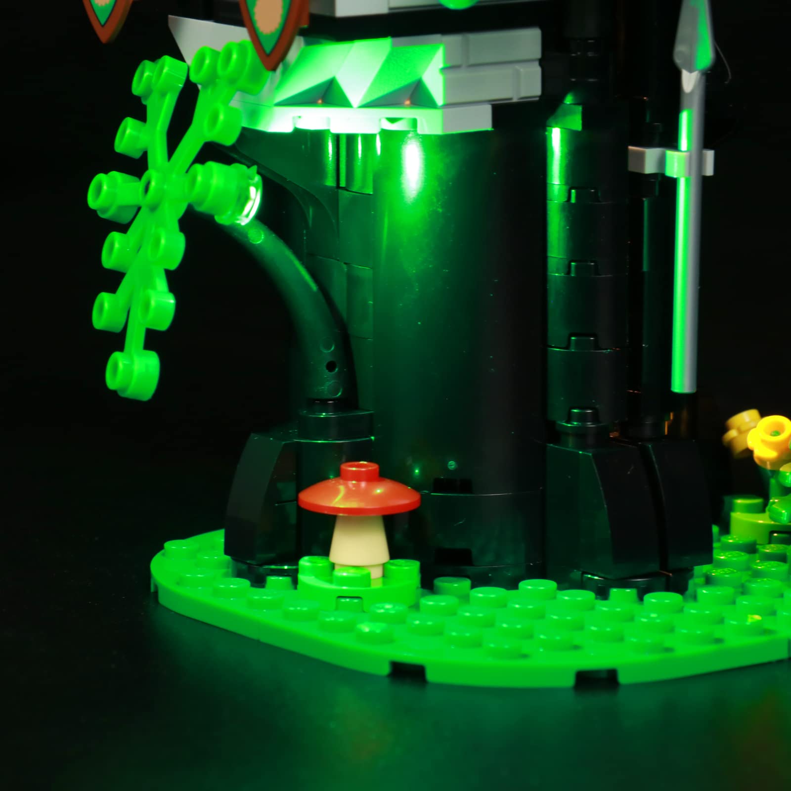 LMTIC LED Lighting Kit for Lego Forest Hideout 40567 - Compatible with Lego 40567 Building Set (Lego Not Included) - Perfect for Night Display & Model Enhancement