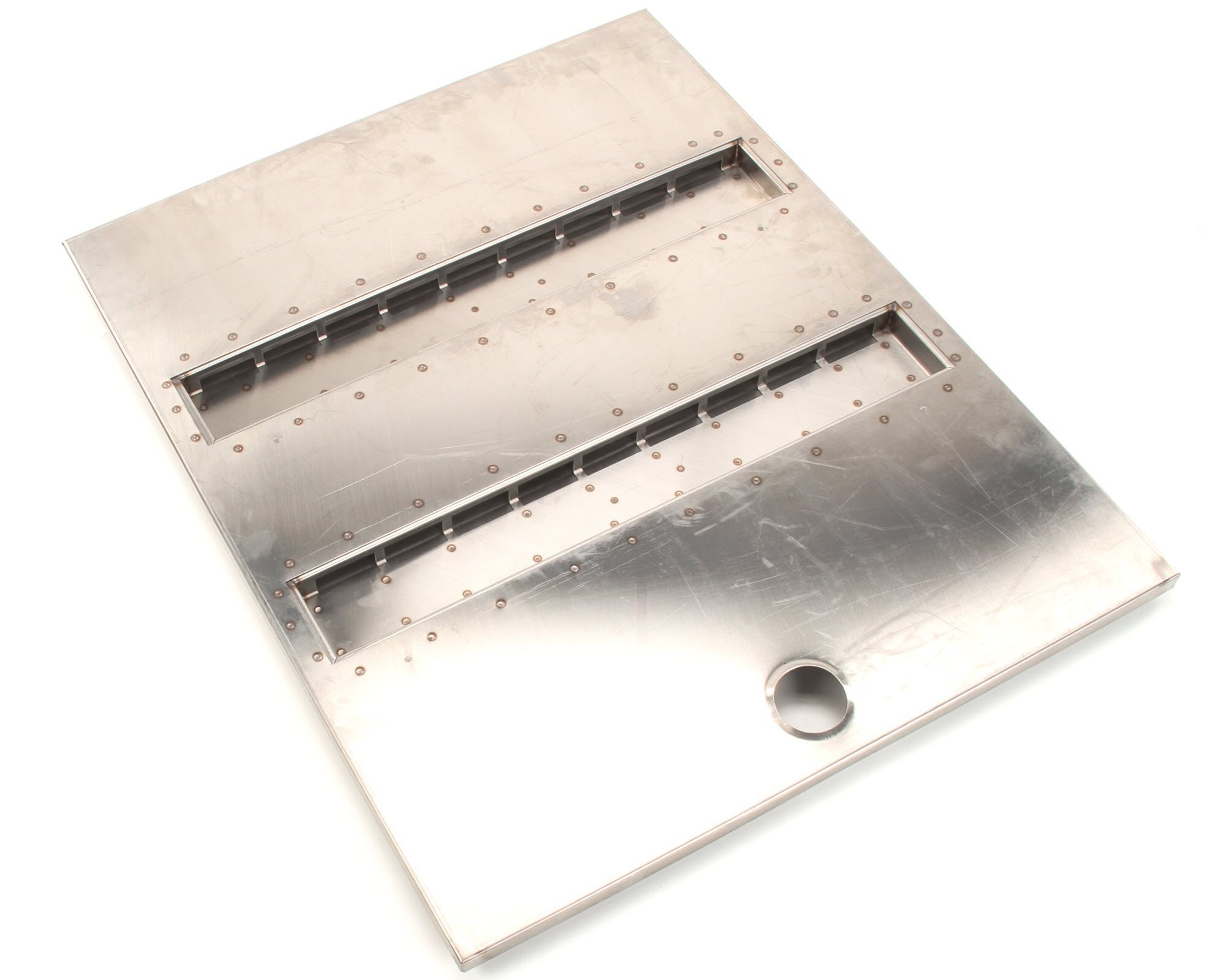 Nieco 17007 Vented Grease Pan - Commercial Grade Drip Tray for Grills & Fryers | Perfect for Restaurants, Food Trucks & Outdoor Cooking