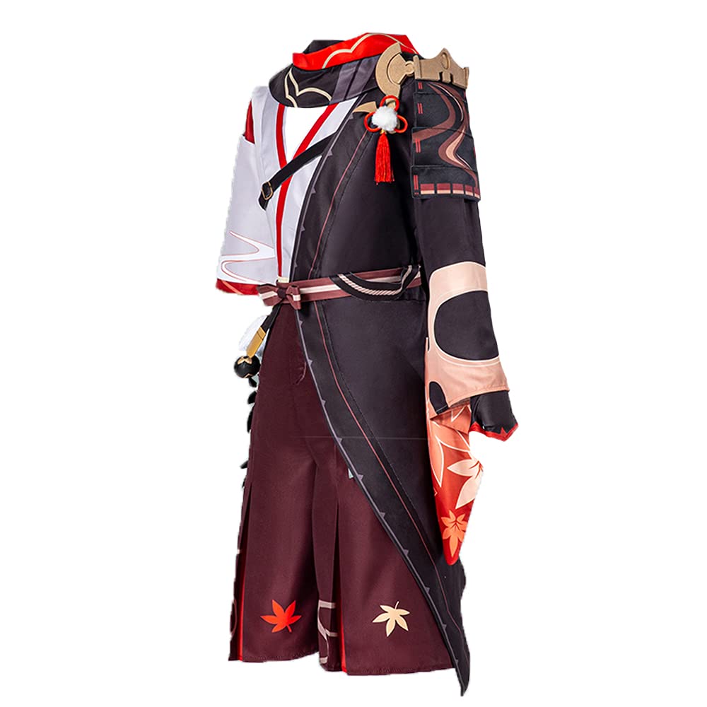 Genshin Impact Kazuha Cosplay Costume - Anime Character Outfit for Halloween Party, Conventions & Roleplay | Premium Quality Cosplay Uniform