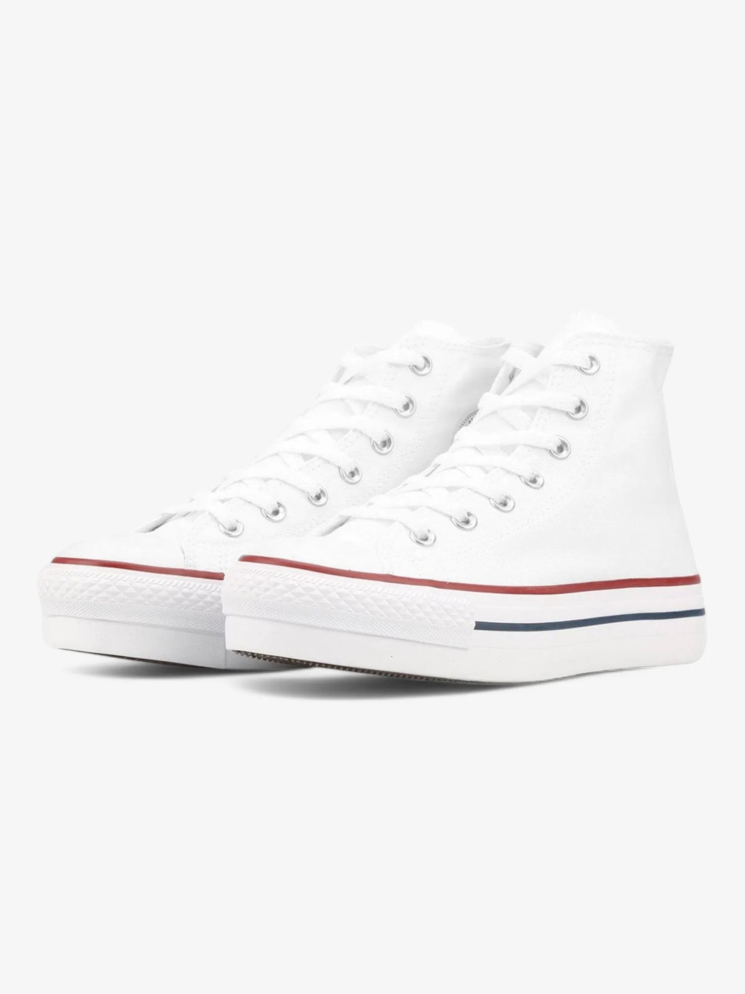 Converse Chuck Taylor All Star High Top Platform Sneakers in White - Stylish & Comfortable for Casual Wear, Street Fashion & Everyday Outfits