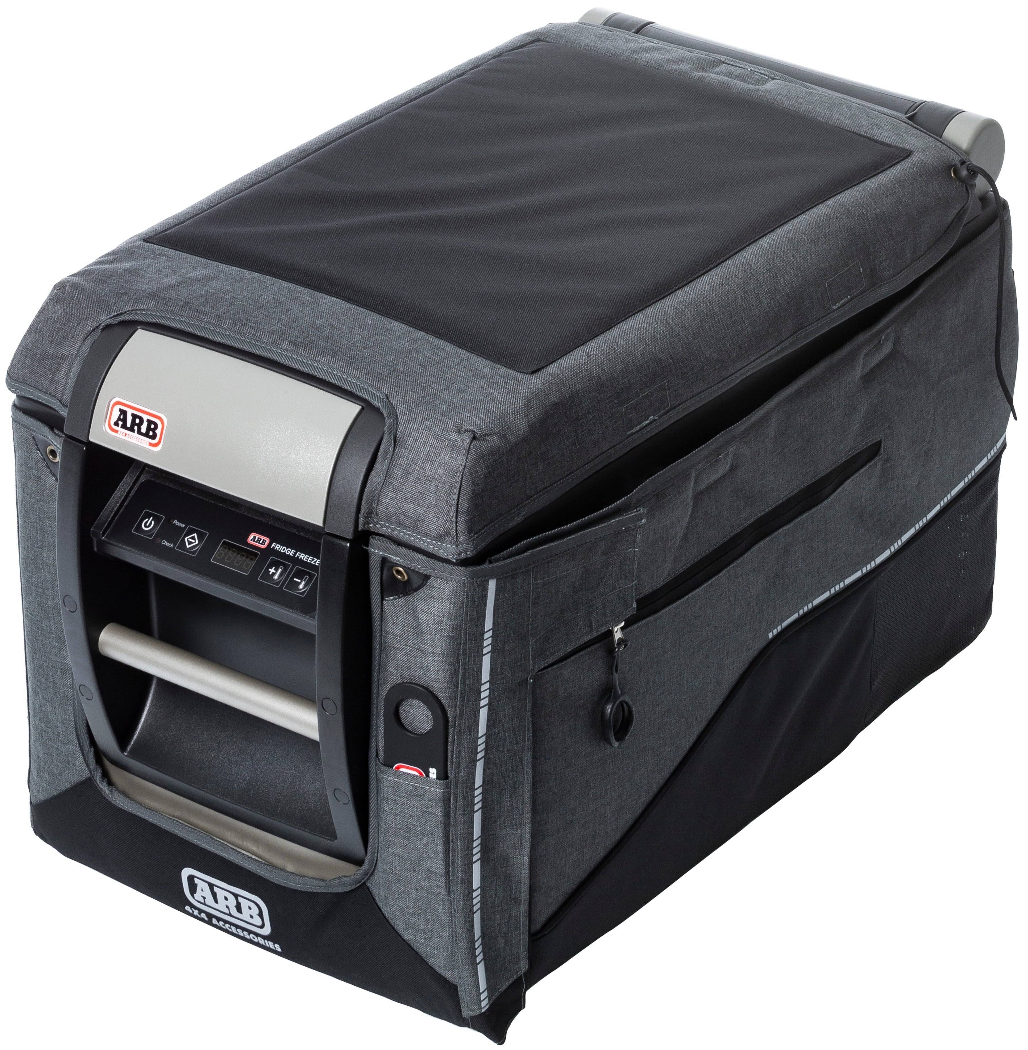 ARB Classic Series 2 37qt Fridge Transit Bag - Insulated Cooler Bag for Camping, Travel & Outdoor Adventures | Grey/Black | Model 10900042