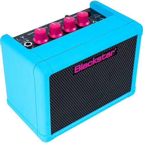 Blackstar Fly 3 Bass Combo Amplifier - Portable Mini Bass Amp with 3 Watts Power, Headphone Jack & Neon Colors - Perfect for Home Practice, Studio Recording & Traveling Musicians