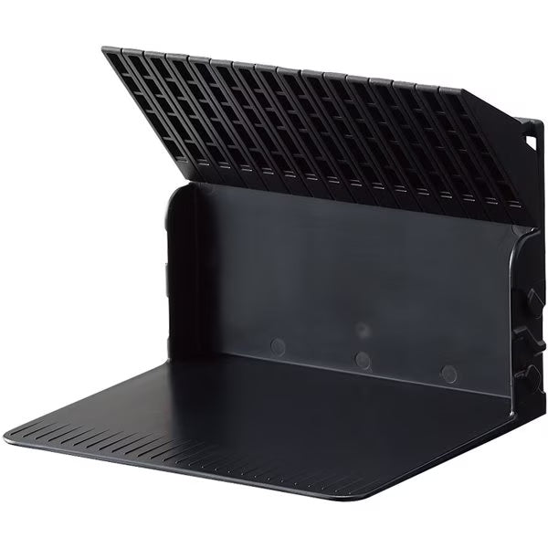 LIHIT LAB Single Book Bookstand - Adjustable Reading Stand for Books, Tablets, and Cookbooks - Perfect for Reading, Studying, and Cooking in Bed, Office, or Kitchen