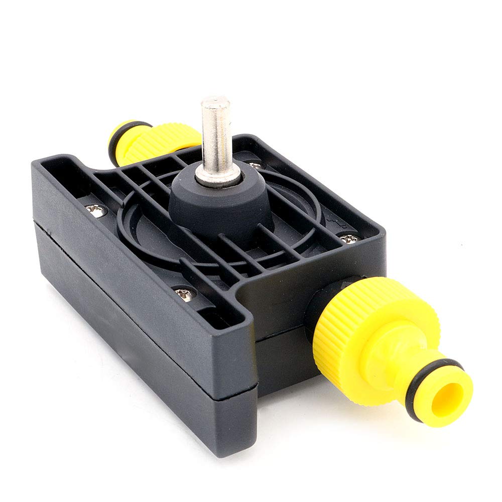 NUZAMAS Self-Priming Water Drill Pump with Quick Hose Connectors - Electric Water Pump for Fish Tanks, Aquariums, Ponds, Fountains & Garden Statues | Perfect for Water Circulation, Irrigation & Decorative Water Features