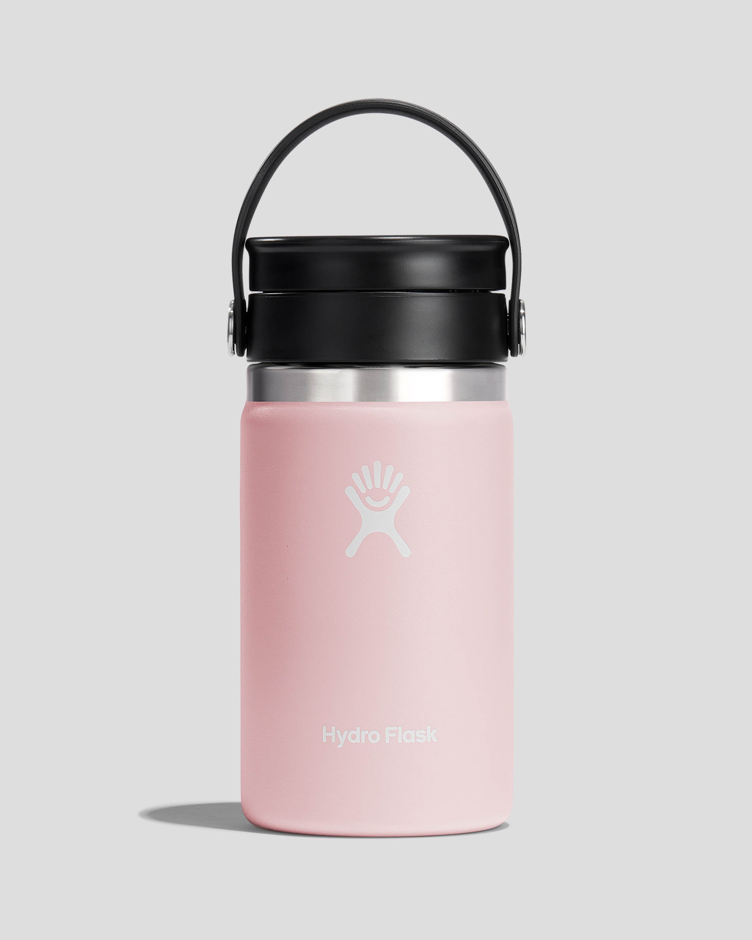 Hydro Flask Wide Flex Sip Lid 12oz Water Bottle - Leakproof & Insulated Stainless Steel Flask for Hiking, Gym & Outdoor Activities (Trillium Color)