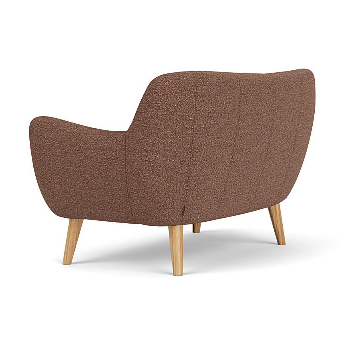Herman Boucle 2 Seater Sofa - Modern Upholstered Loveseat for Living Room, Lounge & Small Spaces | Soft Fabric Couch with Sturdy Frame | Perfect for Apartments, Dorms & Cozy Home Decor