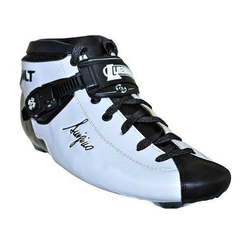 Luigino Bolt Custom Inline Speed Skate Boot - Professional Racing Skates for Adults - Perfect for Indoor/Outdoor Speed Skating & Roller Derby Competitions