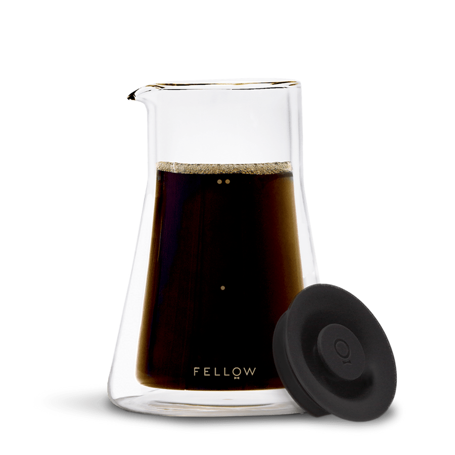 Fellow Stagg Double Wall Insulated Carafe - 34oz Coffee & Tea Server with Ergonomic Handle, Perfect for Home, Office, and Pour Over Brewing