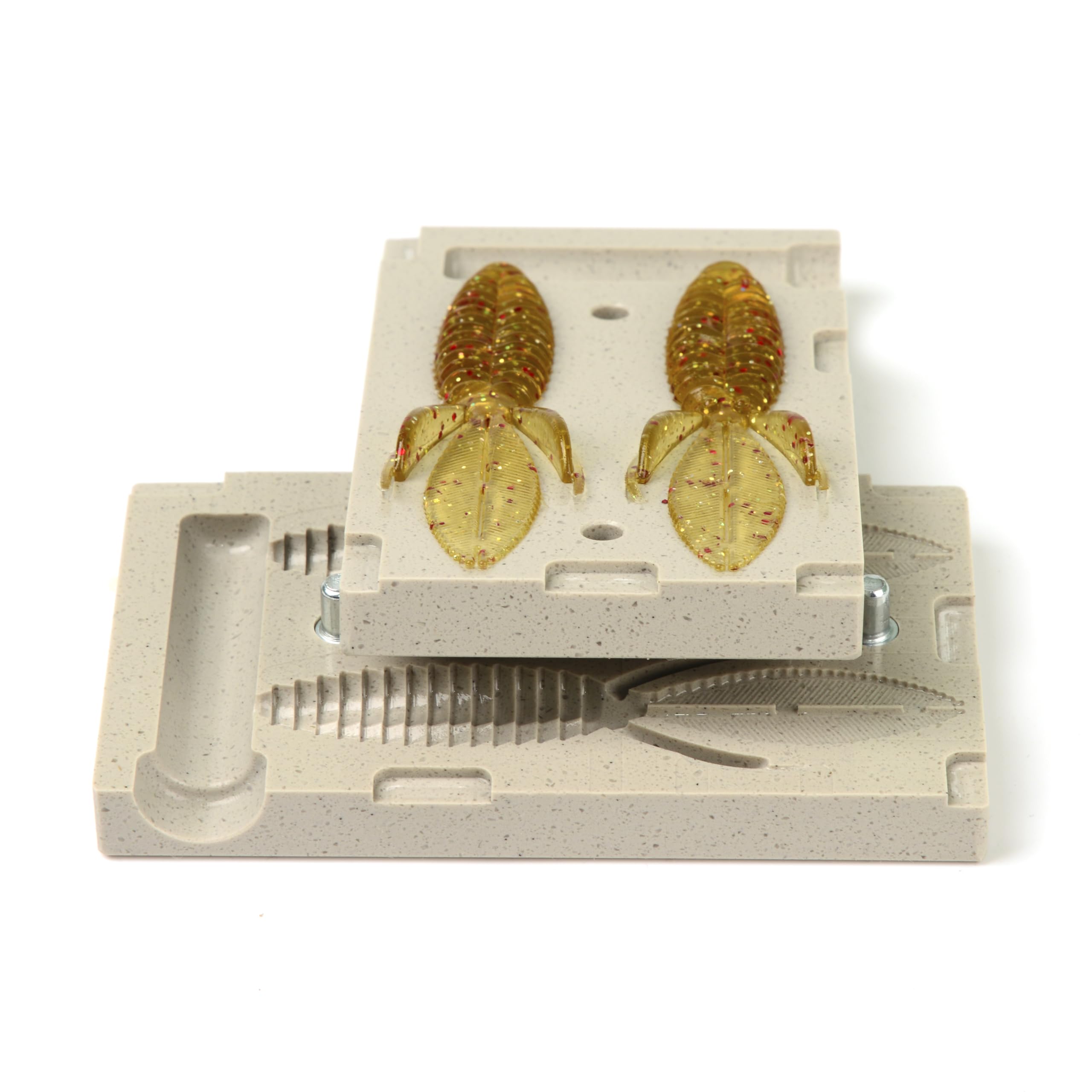 Premium Soft Plastic Molds for Fishing Lure Making - Smallie Beaver 3.5