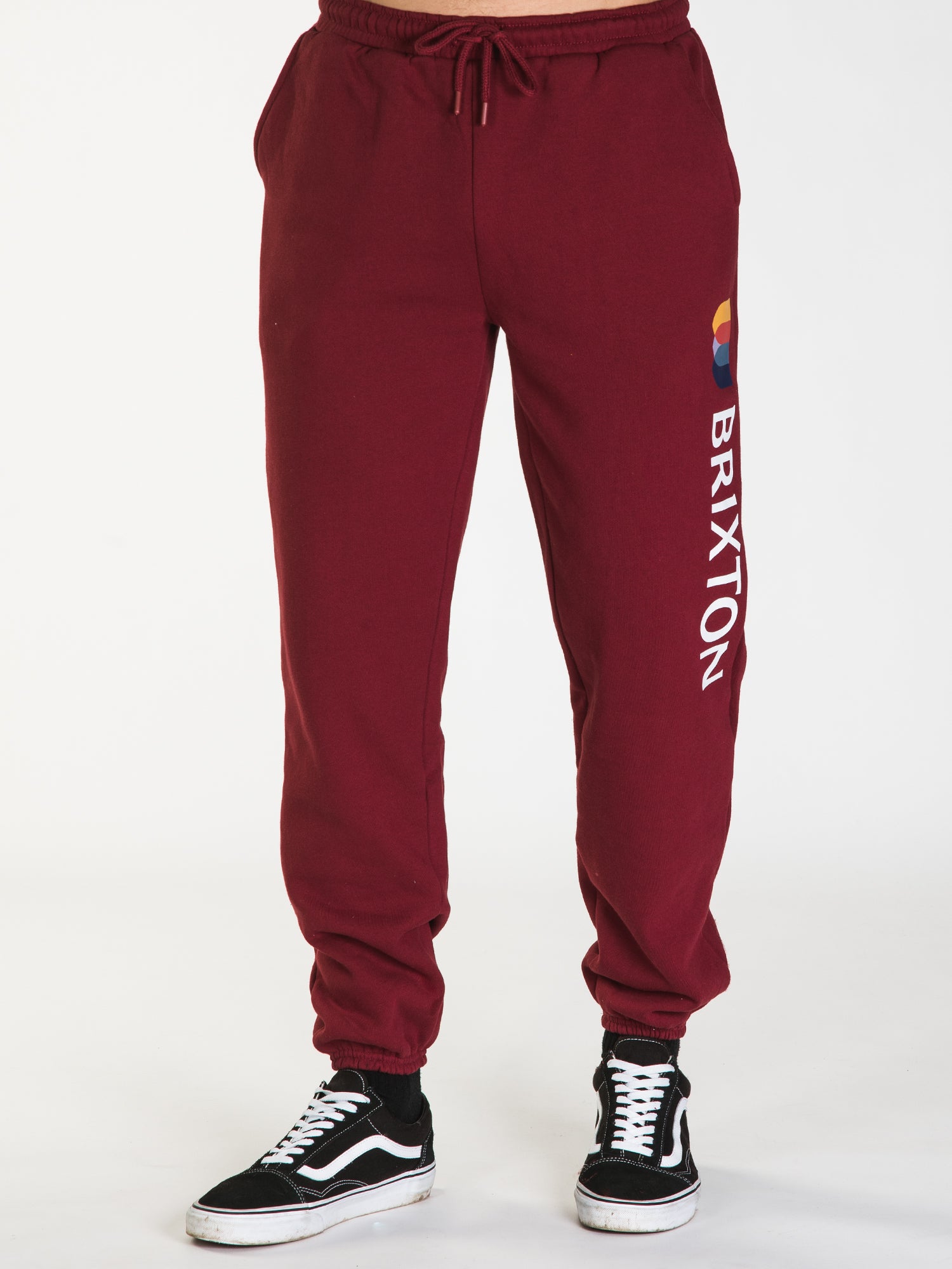BRIXTON ALTON Men's Sweatpants - Comfortable Casual Joggers with Pockets | Perfect for Lounge, Gym, and Everyday Wear