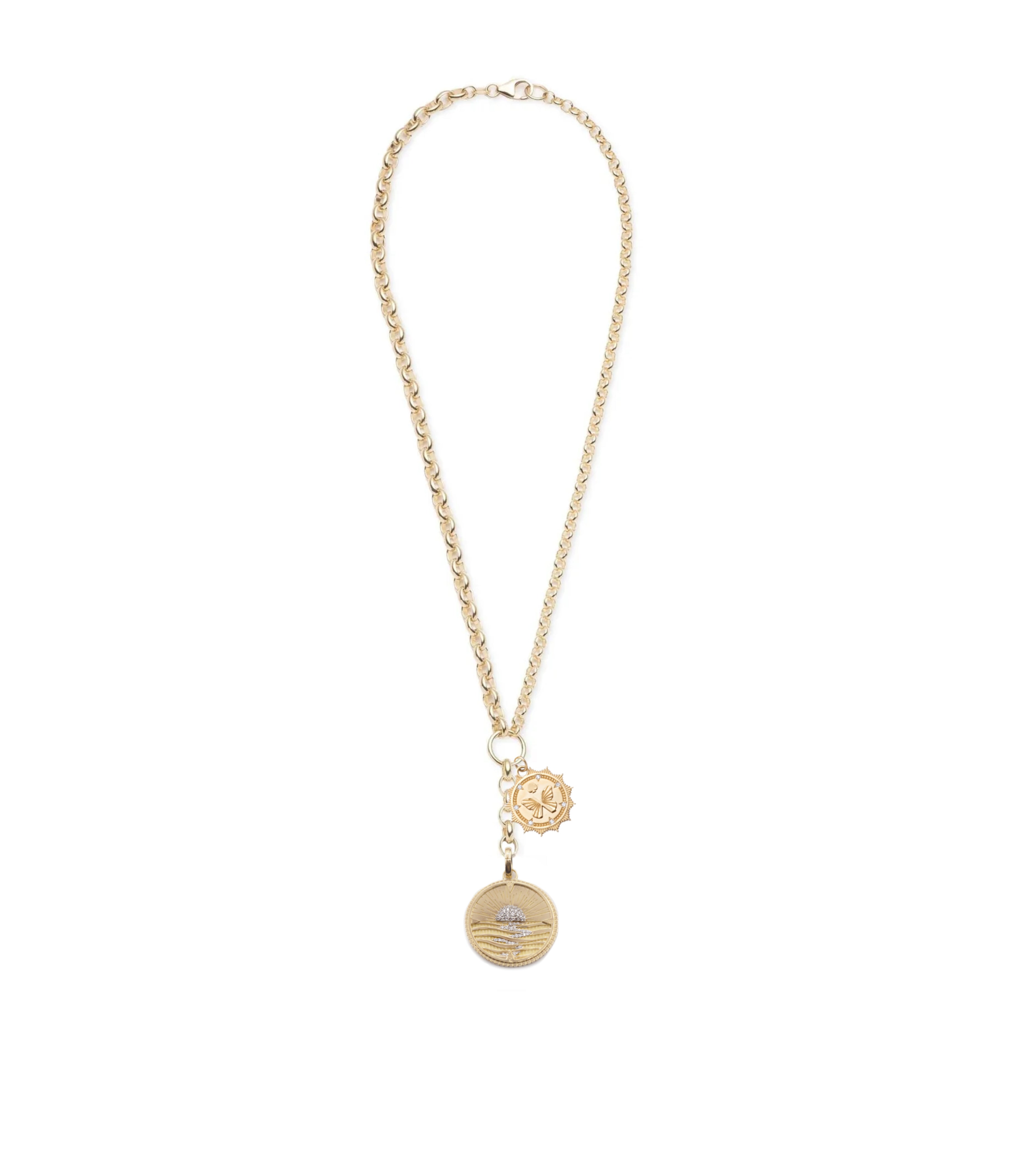 New Beginnings & Reverie: Heavy Mixed Belcher Extension Chain Necklace for Women – Perfect for Layering, Boho Style, and Everyday Wear