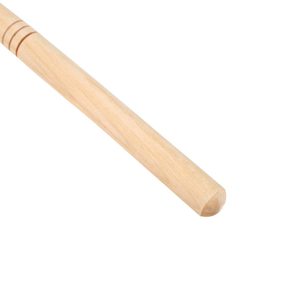 Premium Maple Bass Drum Mallet with Wool Felt Head - Professional Percussion Accessory for Drum Kits, Orchestras & Marching Bands