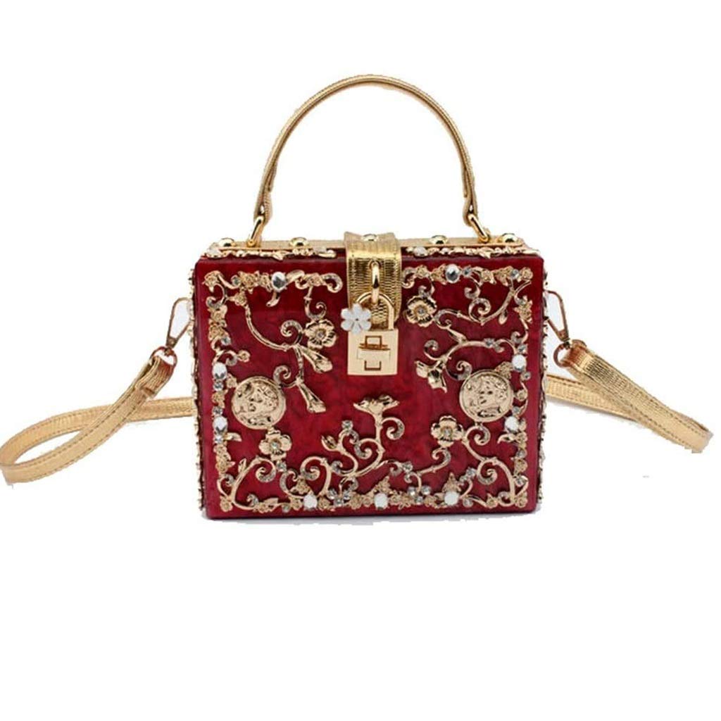 FSYSM Women's Evening Clutch Bag - Elegant Formal Wedding Purse for Prom, Cocktail Party & Special Occasions | Perfect for Brides, Bridesmaids & Guests