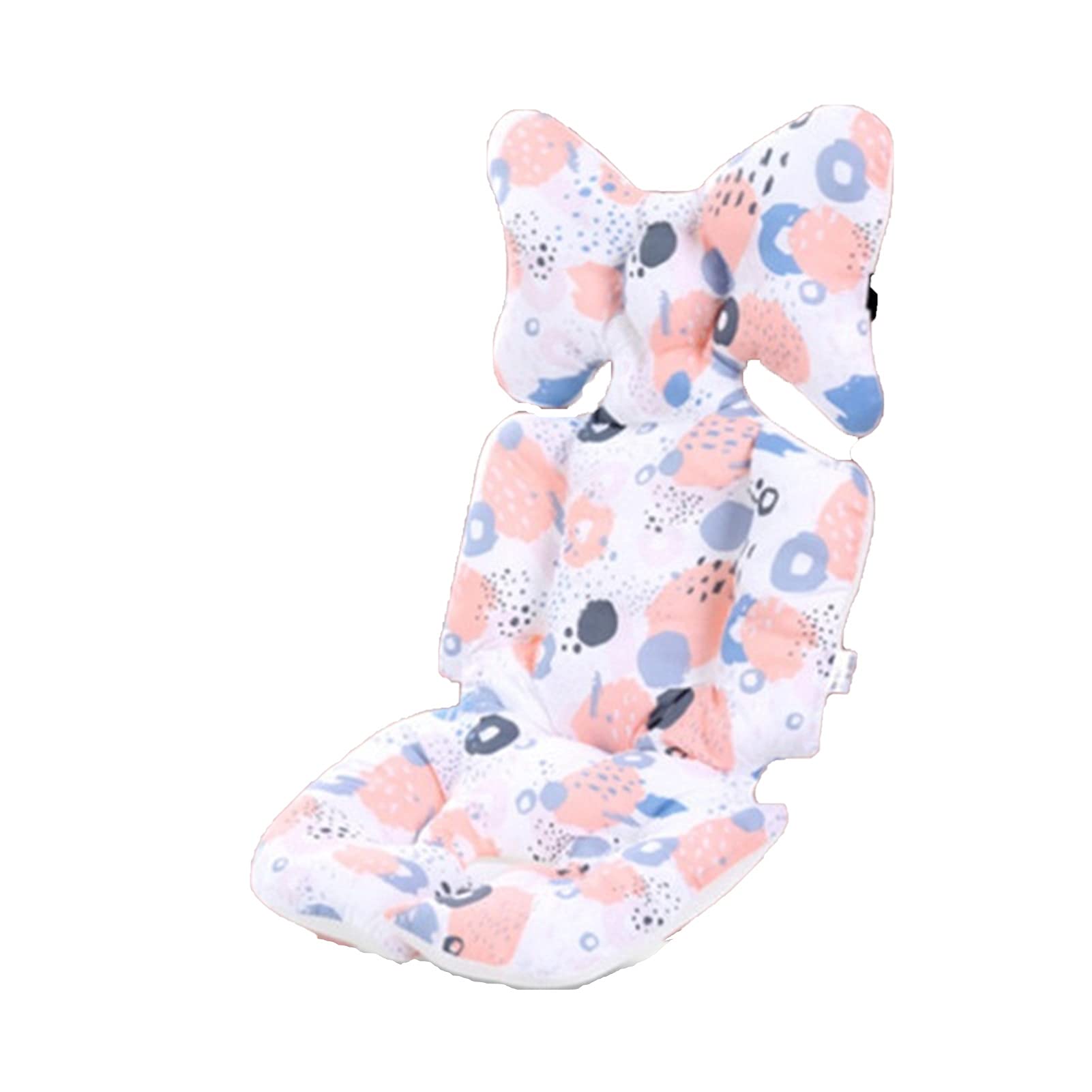 **ZHAFG 1PC Baby Stroller Liner & Car Seat Cushion - Soft Cotton Pad for Infant & Child, Universal Fit for Umbrella Strollers, Prams & Carriages (7-Color Oil Paint) - Perfect for Travel, Shopping & Daily Outings**