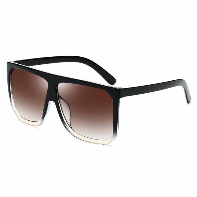 Square Oversized Sunglasses for Women & Men - UV Protection, Fashionable & Trendy - Perfect for Beach, Driving & Outdoor Activities