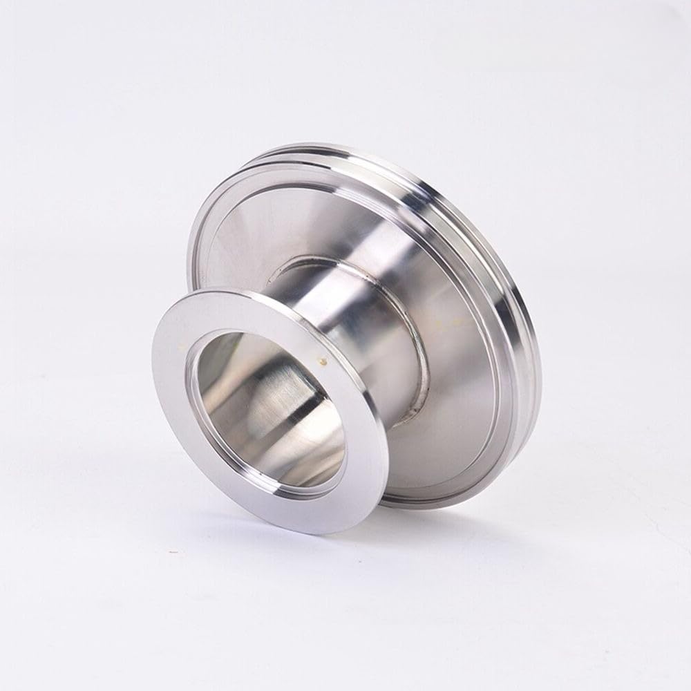 1PCS NEW ISO63 to KF40 Vacuum Reducer Adapter Flange - High-Quality Stainless Steel Vacuum Connector for Laboratory & Industrial Applications