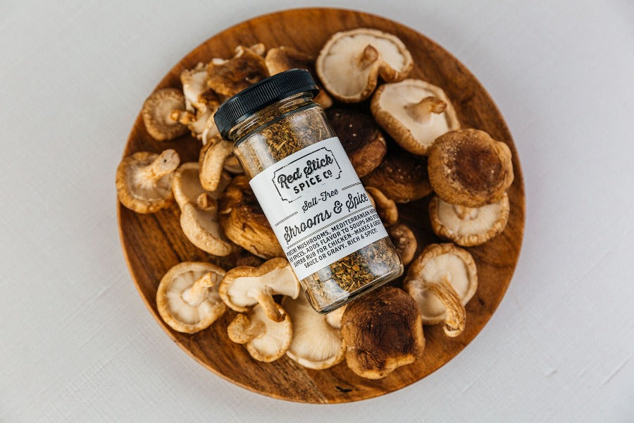 Premium Organic Mushroom Spice Blend - Gourmet Seasoning for Pasta, Pizza & Soups - Vegan & Gluten-Free Cooking Enhancer