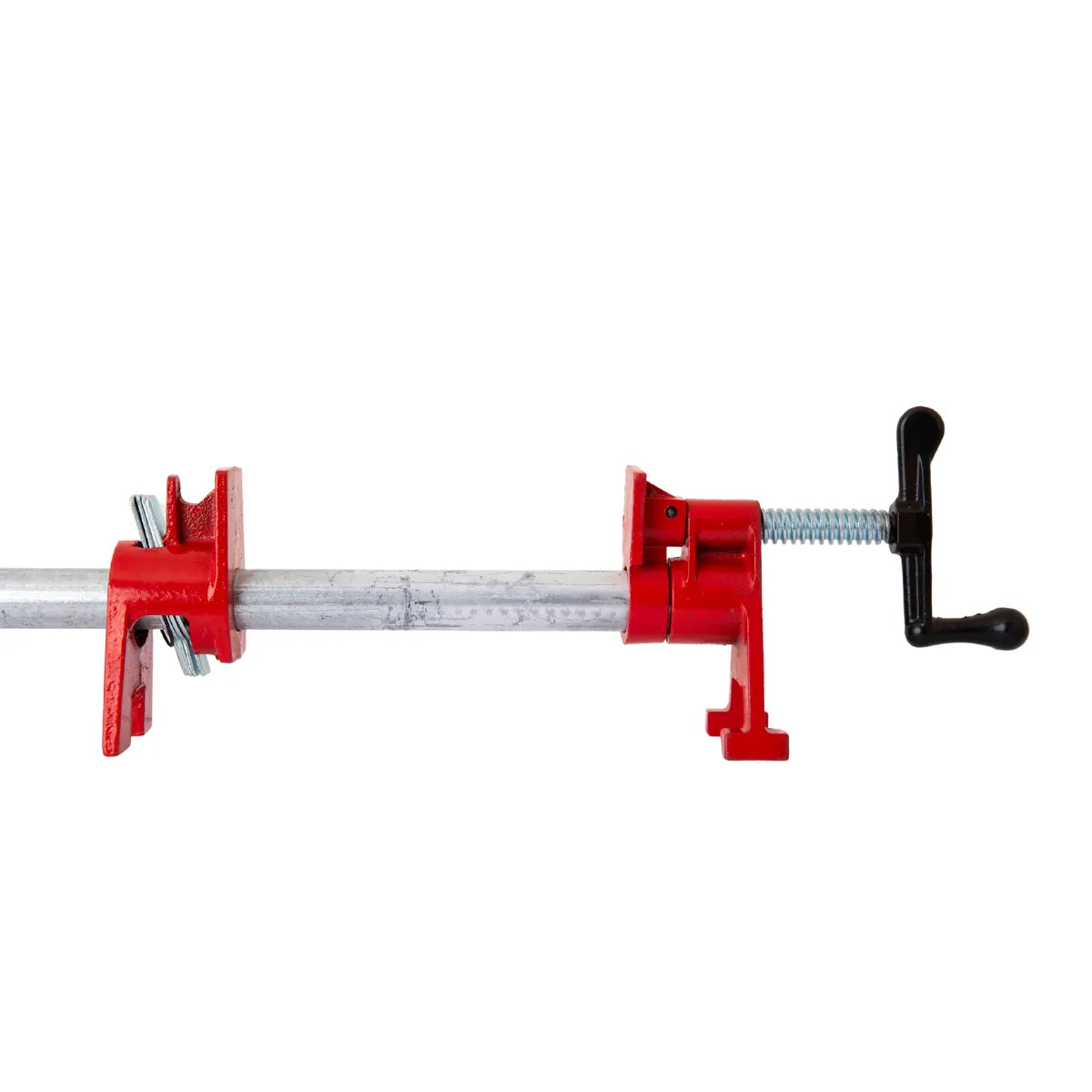 Heavy Duty 3/4 Inch Pipe Clamp - Industrial Strength Panel Clamping Tool by Timberlock Tools - Perfect for Woodworking, Metalworking, and DIY Projects
