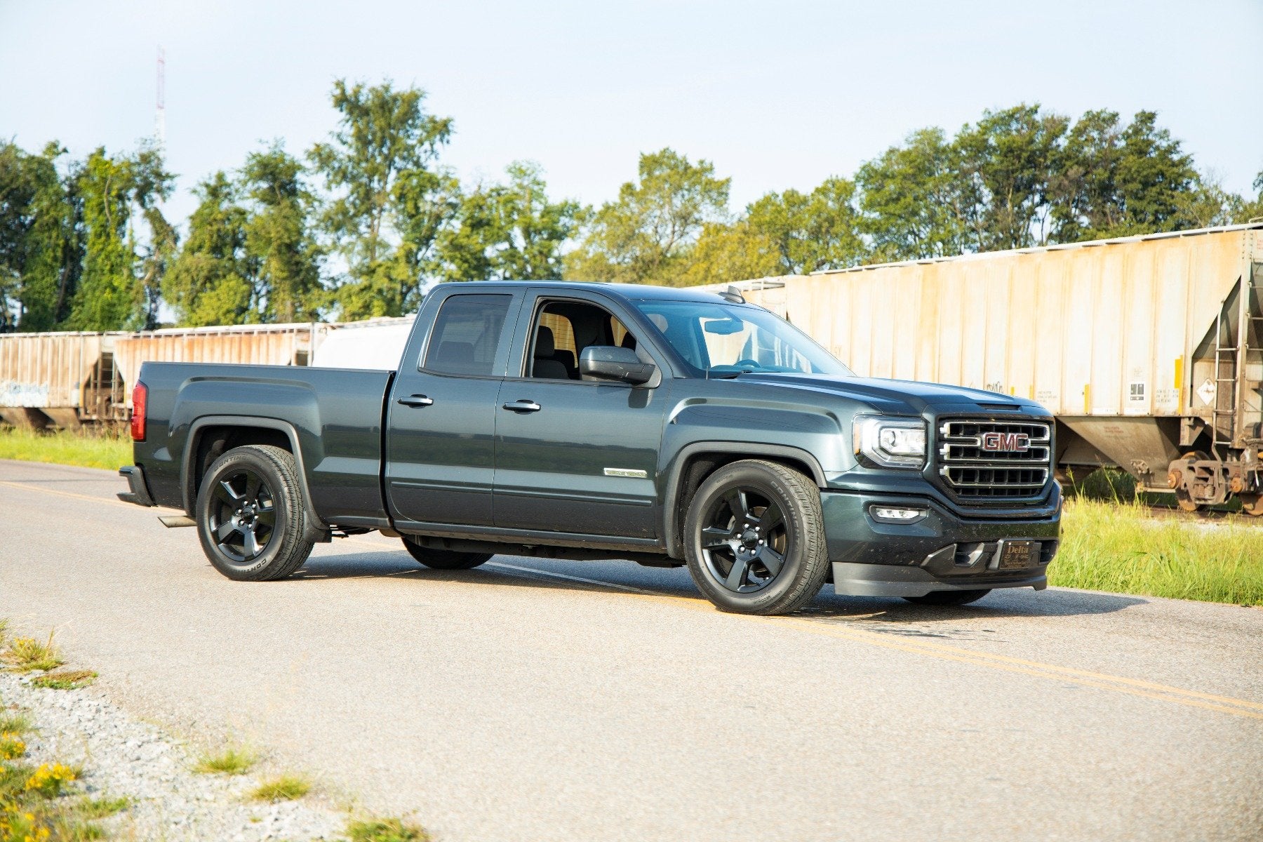 2 Inch Front & 4 Inch Rear Lowering Kit for Chevy/GMC 1500 (2014-2018) | Aluminum/Stamped Knuckle | Truck Suspension Lowering System | Perfect for Street Performance & Custom Truck Builds