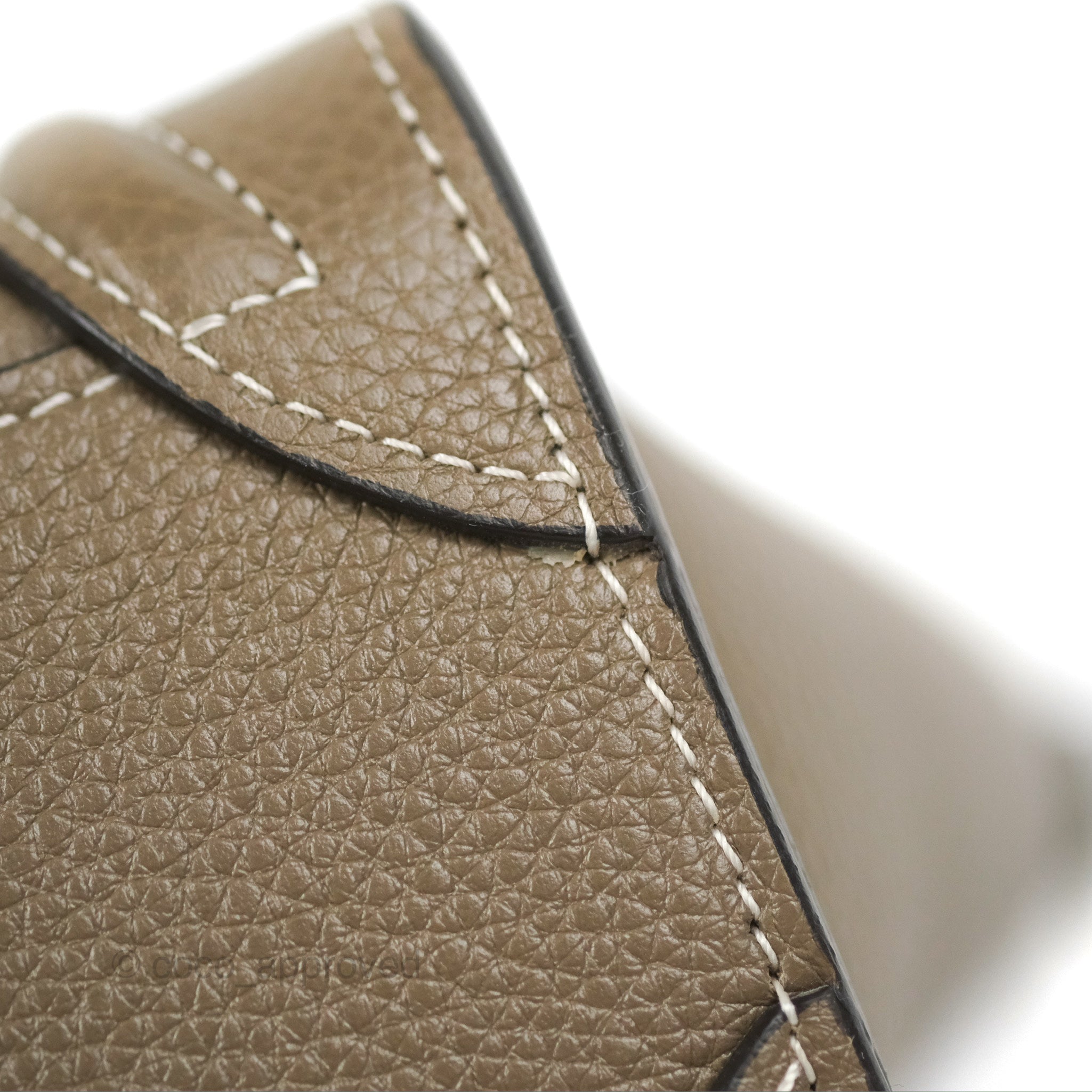Celine Nano Luggage Bag in Souris Drummed Calfskin Leather - Luxury Crossbody Purse for Women, Perfect for Work, Travel & Everyday Use