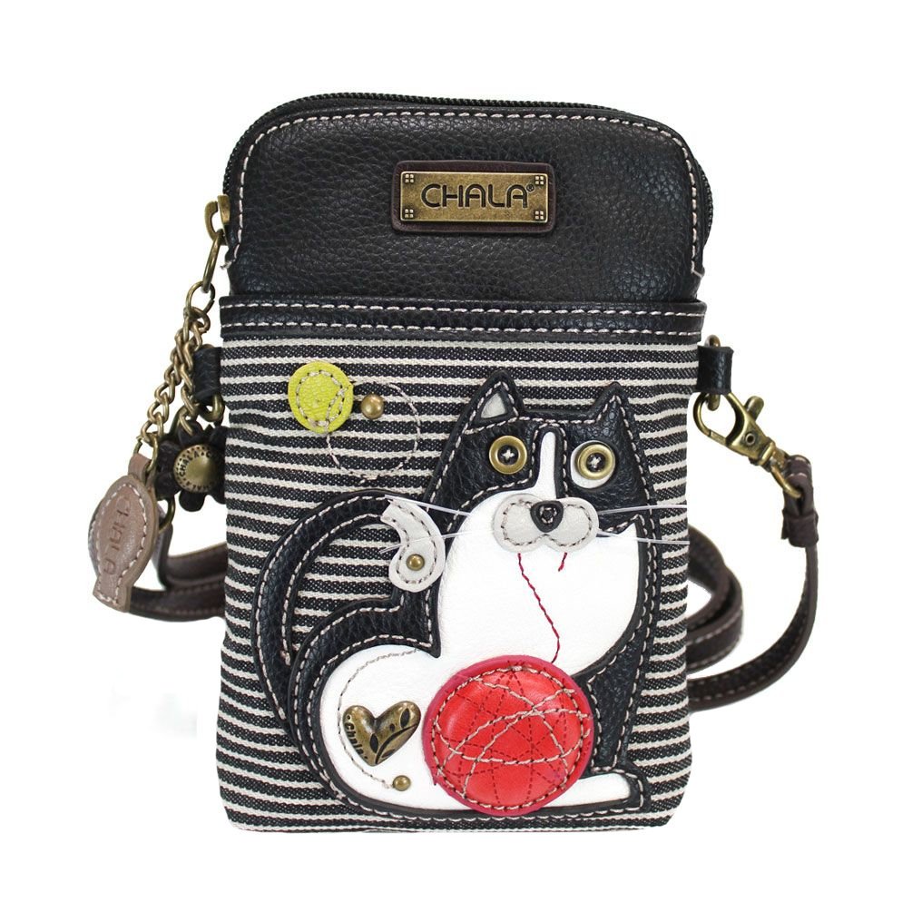 CHALA Crossbody Phone Purse for Women - Adjustable Strap, Cute Cat Design, Perfect Gift for Cat Lovers | Ideal for Shopping, Travel & Everyday Use