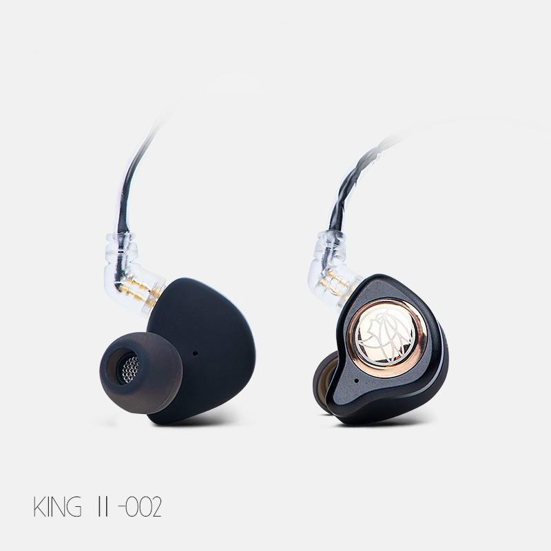 TFZ KING II HiFi In-Ear Monitor Earphones with Graphene Dynamic Driver - Professional Studio Monitoring & Audiophile Listening Experience