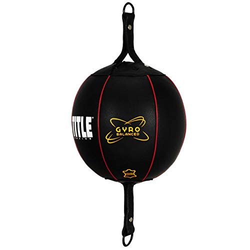 Gyro Balanced Double End Punching Bag for Boxing Training - Speed Bag, Reflex Bag & Reaction Bag for Adults - Perfect for Home Gym, Boxing Equipment & MMA Workouts