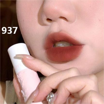CHEERFLOR Angel Embossed Matte Lip Mud - Long Lasting Moisturizing Lipstick for Women, Perfect for Date Night & Special Occasions