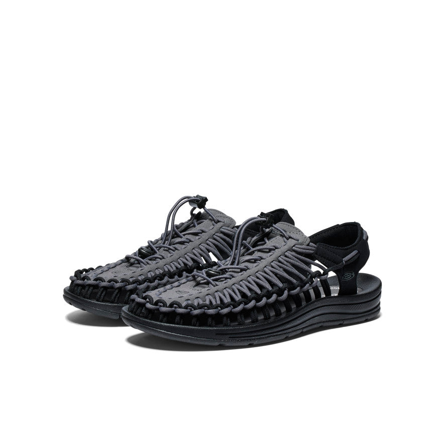 UNEEK Men's Sneakers - Comfortable Lightweight Walking Shoes for Men | Magnet/Steel Grey | Perfect for Casual Wear, Travel & Outdoor Activities