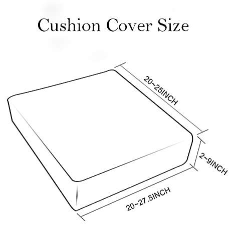 Premium Velvet Stretch Couch Cushion Cover - Super Soft Plush Sofa Seat Protector with Elastic Bottom - Washable Slipcover for Living Room, Bedroom - Cozy Home Decor for Kids & Pets (Black, 1-Pack) - Perfect for Family Movie Nights & Pet-Friendly Furniture Protection