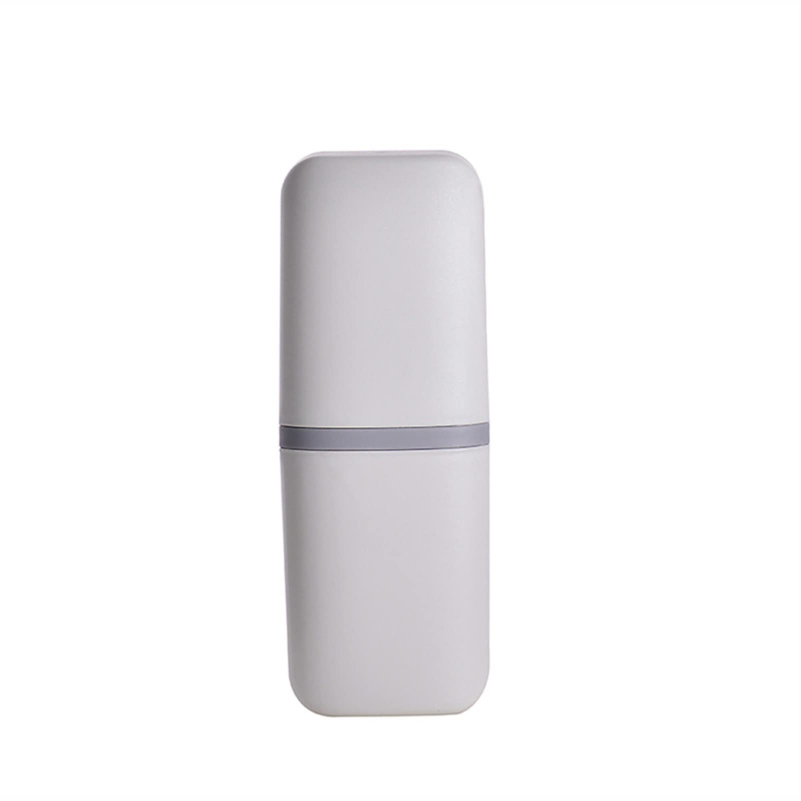 Portable Toothbrush Holder for Travel & Camping - Gray Storage Case