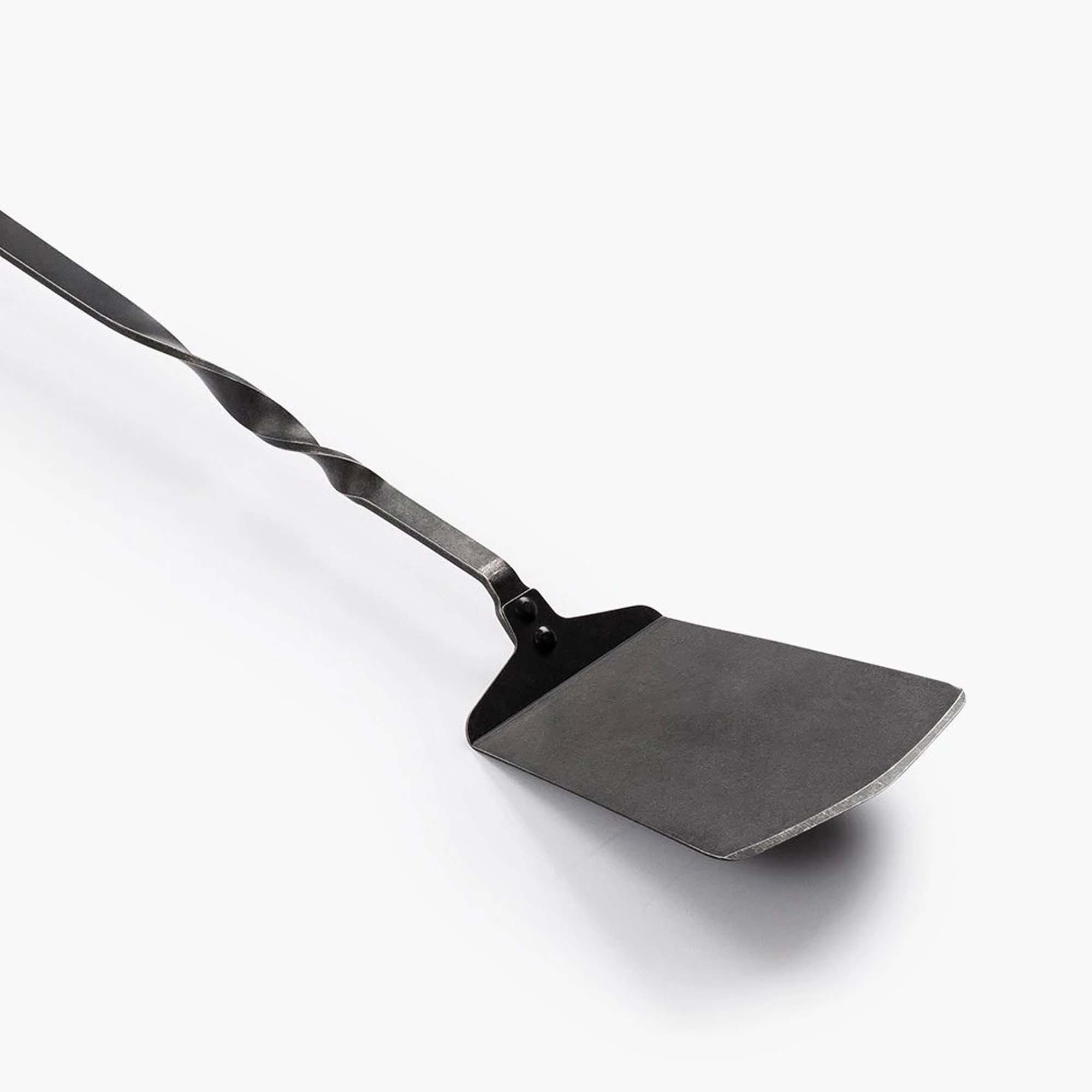 Premium Stainless Steel Cowboy Grill Spatula - Heavy Duty BBQ Turner for Outdoor Grilling, Camping & Backyard Cookouts