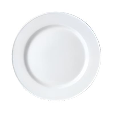 Steelite Simplicity 9 Slimline Plate - White (24-Pack) | Durable Restaurant Dinnerware for Catering, Events & Everyday Use