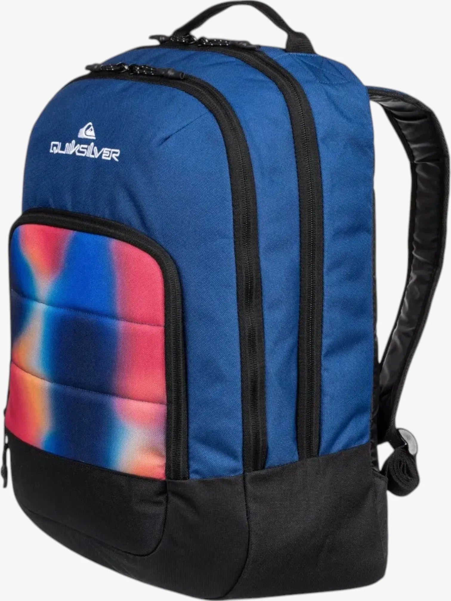 Quiksilver Burst 2.0 Backpack - Lightweight Durable Daypack for School, Travel & Outdoor Adventures - Blue Waterproof Hiking Bag